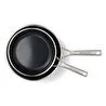 Kitchenaid Paslanmaz Çelik Kızartma Tavası Seti, Seramik Kaplama 24 Cm + 28 Cm