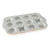 Nordicware Mini Bundt Şekilleri Kalıbı Altın