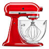 Kitchenaid 4,8 L Stand Mikser Modelleri Için Cam Kase - 5ksm5gb