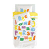 Itsy Bitsy Kids Alphabed Nevresim Seti, Multicolor, 140x200cm