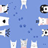 Itsy Bitsy Kids Paws And Claws Nevresim Seti, Multicolor, 140x200cm