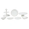 Mudo Home Ekru Pasta Tabaği 20cm