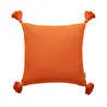 Mudo Home Alba Kirlent Püsküllü Turuncu 45x45
