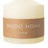 Mudo Home Sütun Mum Krem 7x7cm