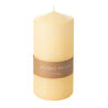 Mudo Home Sütun Mum Krem 7x15cm
