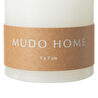 Mudo Home Sütun Mum Beyaz 7x7cm