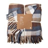 Mudo Home Zuan Kareli̇ Battani̇ye Gri̇ Kahverengi̇ 200x220