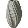 Mudo Home Spiral Vazo Bej 30x52cm