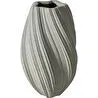 Mudo Home Spiral Vazo Bej 30x52cm