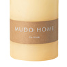 Mudo Home Sütun Mum Krem 7x10cm