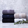 Mudo Home Classy Banyo Havlusu Si̇yah 90x150 Cm