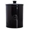 Mudo Home Barnes Çöp Kovasi Parlak Si̇yah 3 Lt