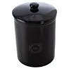 Mudo Home Barnes Çöp Kovasi Parlak Si̇yah 3 Lt