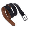 Bloominbag Bloombelt Obsidian Black Hakiki Deri Erkek Kemer-115cm