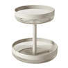 Mudo Home Mayaj İki̇ Katli Metal Meyve Sepeti̇ Bej
