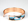 Coho Objet Coho Mine El İşleme Sky Renkli Bakır Bileklik