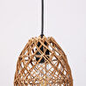 Mylamp Yonca 16x19 Cm. Rattan Lamba