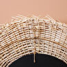 Mylamp Halo Doğal Rattan Ayna 61 Cm