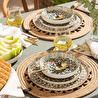 Mudo Home Ephesus Düz Kayik Tabak 34cm