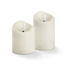 Tchibo Led’li Gerçek Mum, 2li, Krem