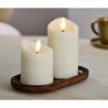 Tchibo Led’li Gerçek Mum, 2li, Krem