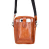 Bloominbag Bloombag Cognac Brown Hakiki Deri Crossbody Çanta