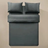 Penelope %100 Pamuk Percale Nevresim Seti 260x240 Cm Antrasit - Juana Serisi