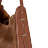 Bloominbag Lunar Siena Tan Süet Kadın Omuz Çantası