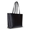 Bloominbag Terra Siyah Hakiki Deri Kadın Omuz Çantası – Noir Black Terra Structured Leather Tote