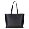 Bloominbag Terra Siyah Hakiki Deri Kadın Omuz Çantası – Noir Black Terra Structured Leather Tote