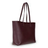 Bloominbag Terra Bordo Hakiki Deri Kadın Omuz Çantası – Merlot Burgundy Terra Structured Leather Tote