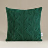 Penelope Triko Kırlent Kılıfı Yeşil 45x45 Cm - Cabella Serisi