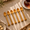 Bambum Magi Çay Kaşık - Bambu Çay Kaşığı 6 Lı