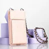 Bloominbag City Muse Deri Carnation Blush Çapraz Askılı Telefon Cüzdan