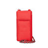 Bloominbag City Muse Deri Crimson Rouge Çapraz Askılı Telefon Cüzdan