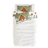 Itsy Bitsy Kids Snowy Çift Taraflı Pamuk Saten Çok Renkli Çocuk Nevresim Seti 140x200cm