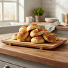 Bambum Riba - Servis Tahtası Büyük 33x19x3.2 Cm