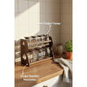 Bambum Nero - Bench - 8 Parça 2 Katlı Standlı Baharatlık Seti