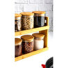 Bambum Tier 7 Parça 2 Katlı Standlı Baharatlık Seti
