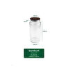 Bambum Nero Zone - Cam Saklama Kabı 1300ml