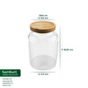 Bambum Amazone Cam Saklama Kabı 1300ml