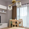 Apliqa Tufty 2li Eskitme Kristalli Modern Yatak Odası Salon Kristal Avize