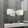 Apliqa Armin 2li Beyaz Duvar Lambası Ayna Üstü-yanı Modern Banyo Aplik