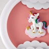 Apliqa Page Ledli Unicorn Desenli Plafonyer Çocuk Odası Avize