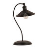 Apliqa İklim Siyah Retro Tasarım Modern Çalışma Masası Lambası