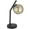 Apliqa Feris Siyah Bal Camlı Masa Lambası Salon-yatak Odası Modern Retro Abajur