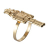 Mudo Home Nutcracker Metal Peçete Halkasi 2'li̇ Seti̇