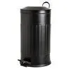 Mudo Home 16lt Pedalli Vintage Çöp Kovasi Si̇yah