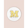 The Mia Harf Bardak Altlığı M