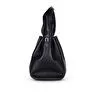 Bloominbag Marella Soft City Noir Black Leather Shoulder Bag / Deri Omuz Çantası